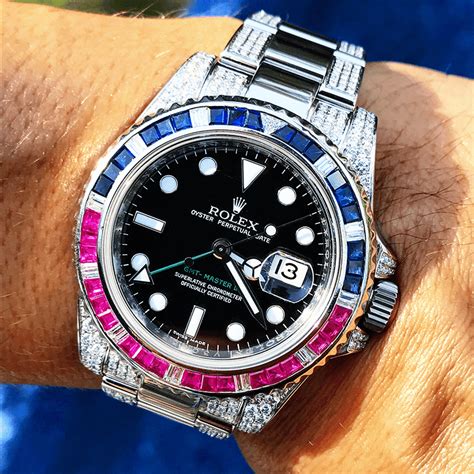 fake rolex submariner pepsi